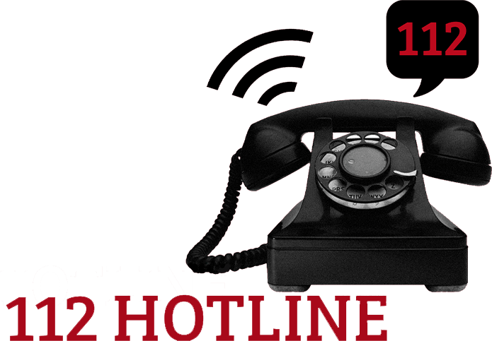 112 Hotline phone